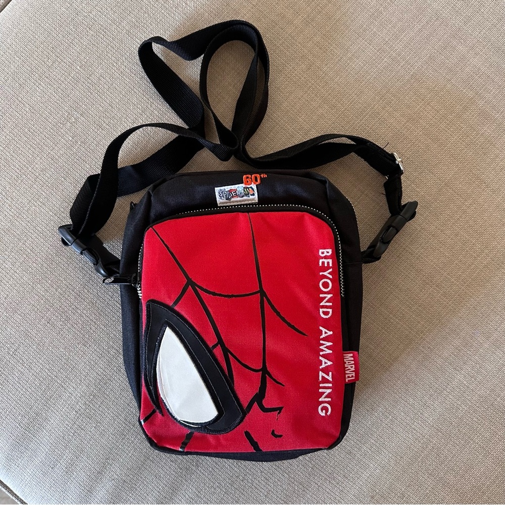 Disney Marvel Ashley Eckstein Spider-Man 60th Anniversary Crossbody Bag
